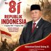 HUT ke-81 RI, Muhammad Dahnil Ginting, SE Ajak Masyarakat Rawat Persatuan dan Perkuat Kepedulian