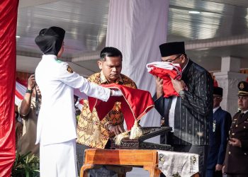 Upacara HUT Ke-81 RI Digelar Sederhana, Bupati Ajak Masyarakat Berbuat untuk Kemajuan Bangsa