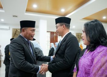5 Pejabat Pratama Pemkab Deli Serdang Dilantik, Wabup : Jangan Bekerja Sendiri – Sendiri