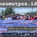 Warga Jalan Persi, Percut Sei Tuan Haru Ucapkan Terimakasih kepada Bupati dan Wabup Deli Serdang, atas Pengaspalan Jalan setelah Puluhan Tahun.