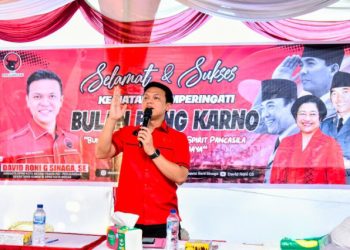 Peringati Bulan Bung Karno, David Roni Ganda Sinaga Ajak Masyarakat Teladani Nilai-Nilai Sang Proklamator. 