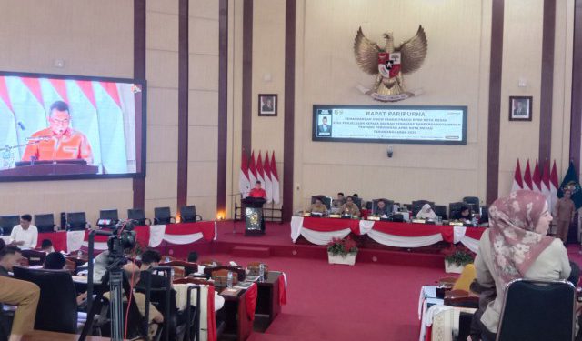 Ketua DPRD Pimpin Sidang Paripurna, 9 Fraksi DPRD Medan Tekankan APBD Harus Pro Rakyat