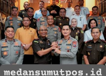 Kapolda Sumut–Kejati Pererat Sinergi, Dorong Penegakan Hukum Profesional dan Berkeadilan