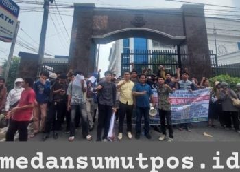 Pergeseran Rp503 Miliar Dipersoalkan, GHARIS Demo di Kejati, Desak Bupati Deli Serdang Diperiksa