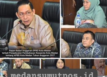 Banggar DPRD Medan Susun Jadwal Pembahasan Ranperda APBD 2027