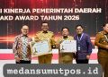 Deli Serdang Terbaik se-Sumatera dalam Perluasan Akses Keuangan Daerah 2026