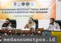 Lindungi Tanah Waqaf Aset Umat, Lima Instansi di Deli Serdang Bergerak dan Bersinergi.