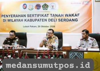 Lindungi Tanah Waqaf Aset Umat, Lima Instansi di Deli Serdang Bergerak dan Bersinergi.